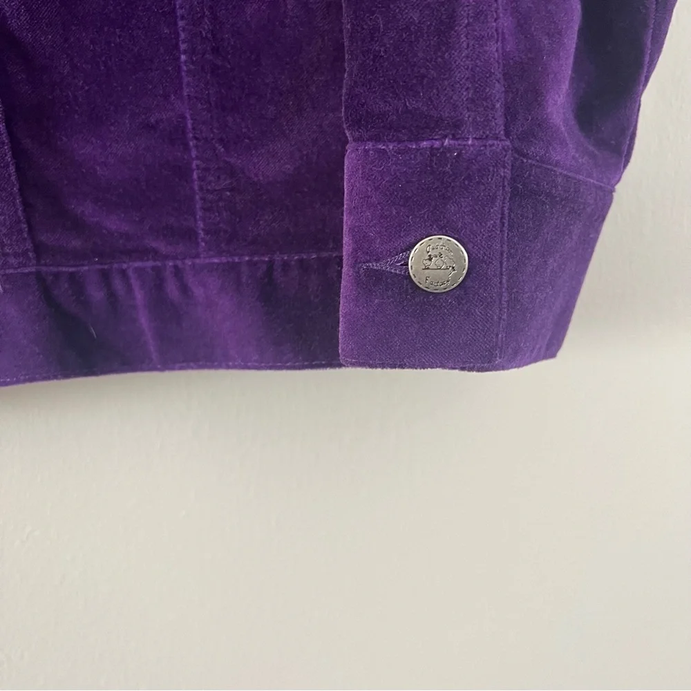 The Quacker Factory‎ Purple Holiday Jacket - Picture 6 of 9